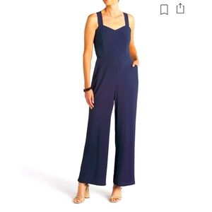 Navy jumpsuit